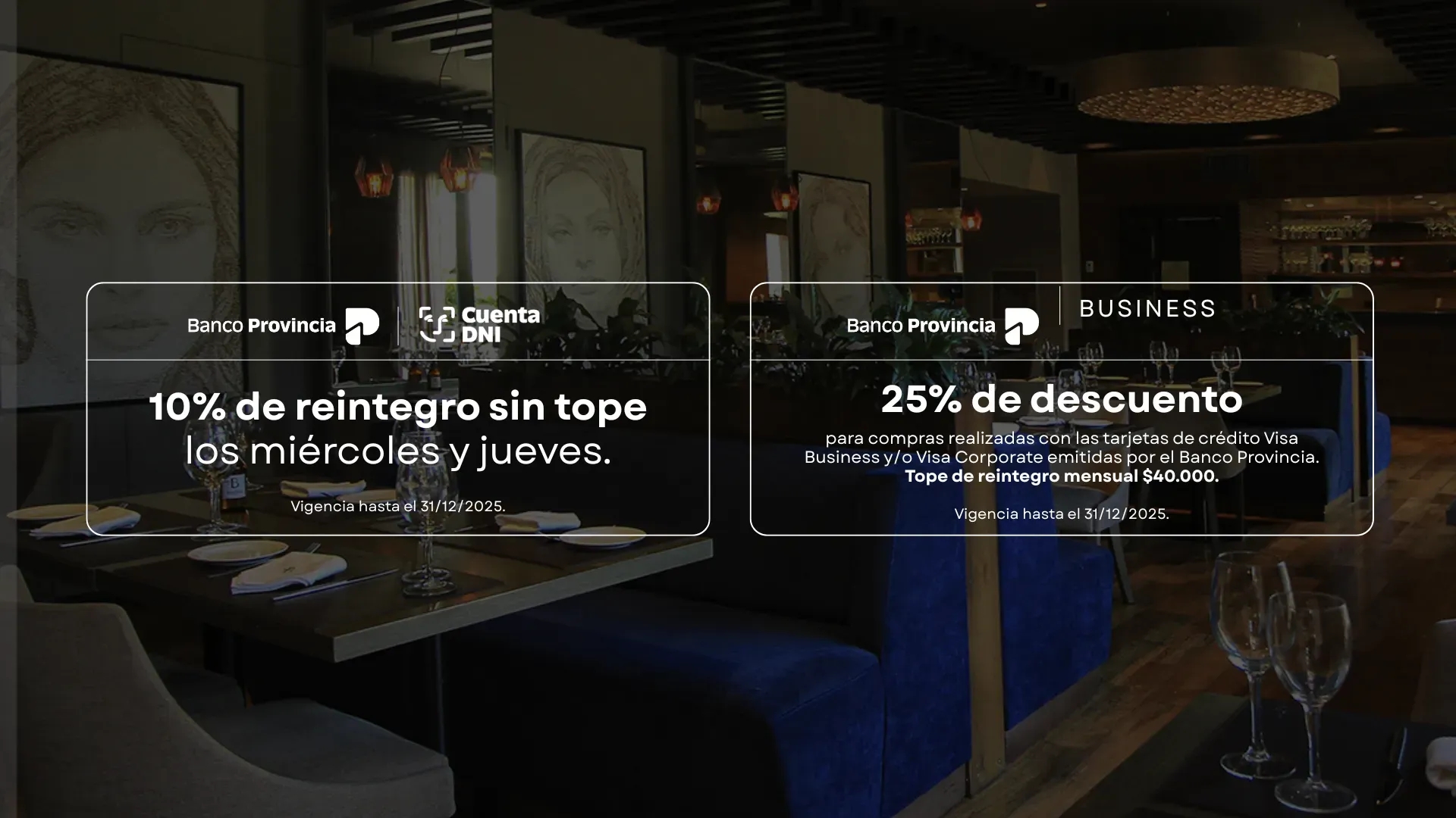 Promociones bancarias